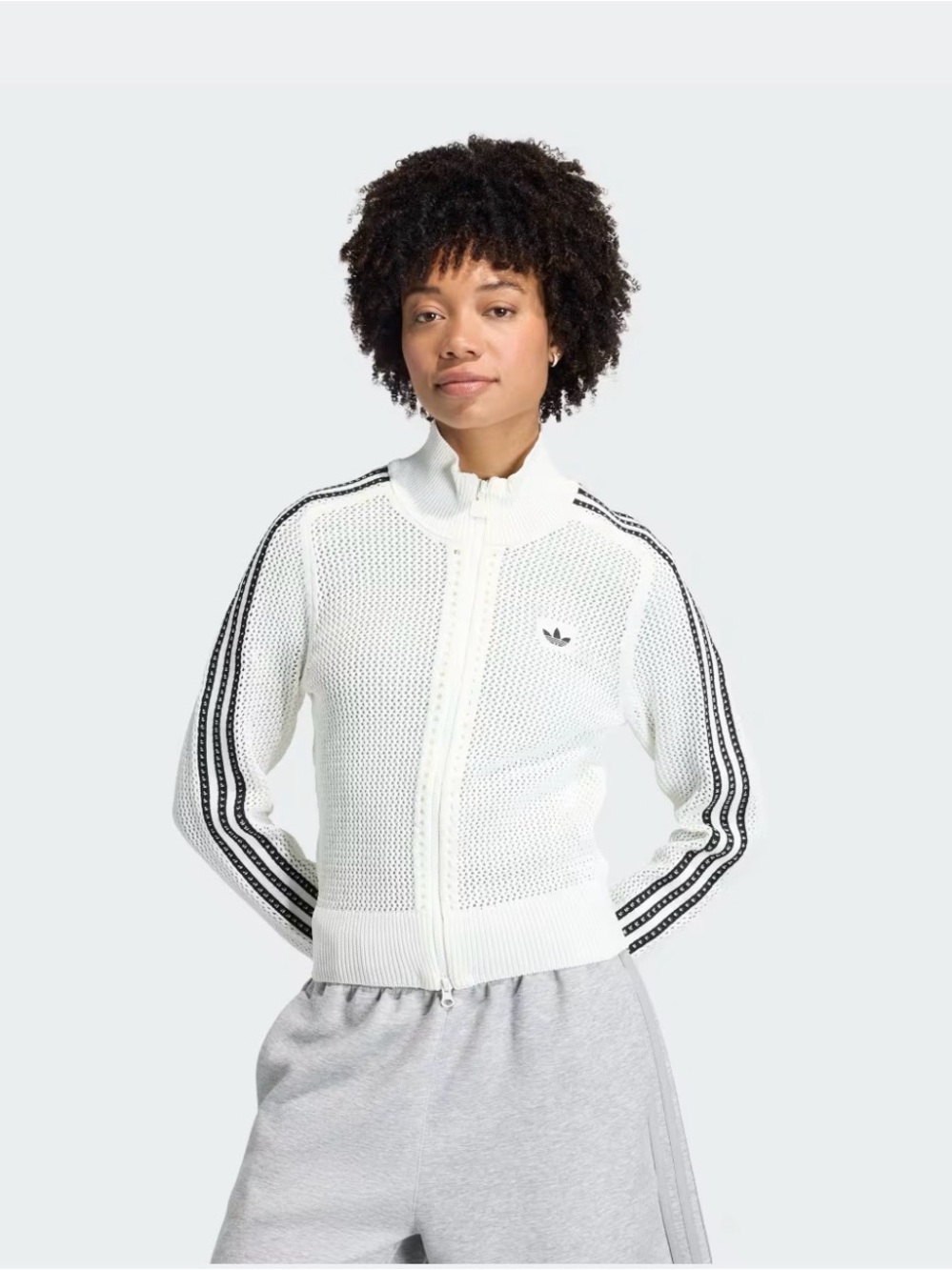 adidas Knitted Crochet Firebird Track Top